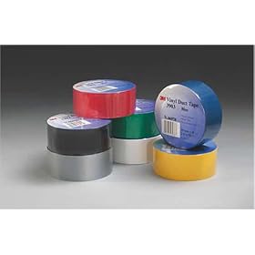 3M™ Vinyl Duct Tape 3903 Green, 2 in x 50 yd 6.2 mil by 3M