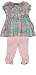 Ralph Lauren Madras Tunic & Legging Set (18 Month, Green/Pink Multi)