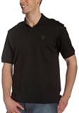 IZOD Mens Short Sleeved Crested Solid Interlock Knit Polo