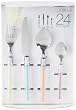 Jean Dubost Cr�ations 46859 Givre Bo�te Ovale M�nag�re 24 Pi�ces Coloris Mix�s