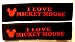 Mickey Mouse Seat Belt Shoulder Pad one pair