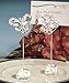 Exquisite Clear Crystal Butterfly Place Card Holders
