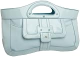 MAXX NEW YORK Washington Medium Cutout Clutch,Aqua,one size