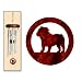 Bulldog Wind Chimes X-SMALL Silver
