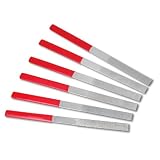 Diamond Flat File Set - 40 to 600 Grit - 6 Pc