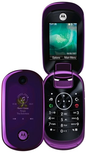 Motorola - U9 Téléphone portable Bluetooth à clapet - 2 écrans / photo / slot microSD / MP3 - purple