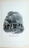 1895 Baily'S Magazine Men Hunting Sport Hounds Dog