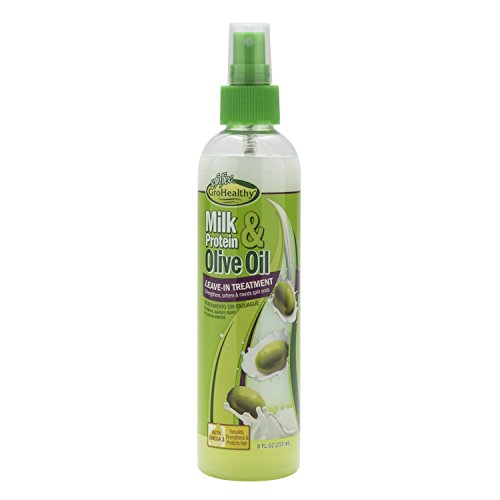 Sof N'Free Milk Protein & Olive Oil Leave-In Treatment Refreshing Spray (8 Oz)