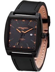Jorg Gray JG5200-18 - Unisex Watch, Japan 3 Hands Mvt, Date Display, Leather Straps