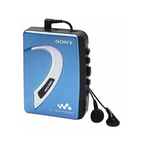 Sony WM-EX 194 L Mangianastri portatile, colore: Blu