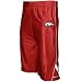 adidas Arkansas Razorbacks Cardinal Youth Moneyclip Basketball Shorts