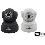 Buy 2 Pack in Black& White DB Power Pan Tilt Night Vision Wireless IP Network... by db