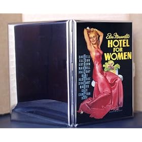 Hotel For Women Vintage Elsa Maxwell Movie Metal Cigarette Case ID Holder Wallet