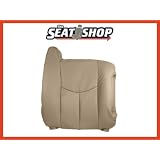03 04 05 06 Chevy Suburban Tahoe GMC Yukon Shale Leather Seat Cover RH top by The Seat Shop