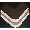 1x New Chocolate Orthopaedic 'V' Shaped /Nursing Pillow Case