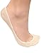 Stomper Joe 4 Pack Premium Cotton No Show Socks for Women, Non Slip, Low Cut, Assorted, Medium