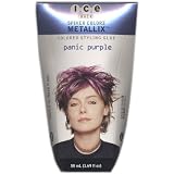 Ice Hair - Spiker Colorz Metallix Colored Styling Glue, Panic Purple, 1.69 FL OZ