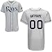 Tampa Bay Rays Authentic Majestic Road Baseball Jersey YOUR NAME and Number Laser Cut and Custom SEWN with AUTHENTIC TWILL