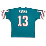 Miami Dolphins Dan Marino Autographed Away/Aqua Jersey (UDA)