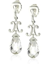 Monica Rich Kosann "Classics" Short Scroll Earrings