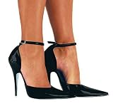 Produkt-Bild: Ledapol - Lack Riemen Pumps Lady schwarz