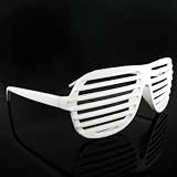 NEW KANYE STRONGER SHUTTER SHADES HIP HOP SUNGLASSES WHITE [Apparel]