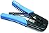 TRENDnet 8P/RJ-45 and 6P/RJ-12, RJ-11 Crimp, Cut, and Strip Tool, TC-CT68