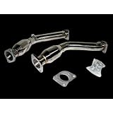 Nissan 350z G35 Dual Down Pipe Downpipe Stainless by CXRacing