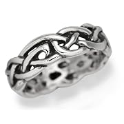 Falia Celtic Sterling Silver Ring