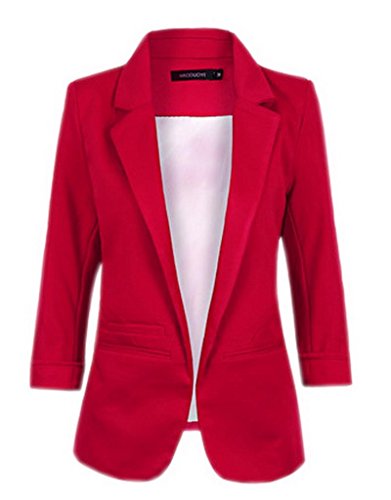 (ラボーグ)La vogue テーラードジャケット レディース ブレザー ジャケット七分袖 ジャケット テーラード レディス 着痩せオフィスコート