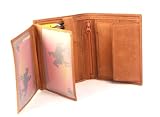 Tan Spanish Soft Hunter Leather wallet from Ranger