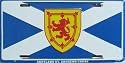 LP - 522 Scotland / St Andrews Flags License Plate - 867