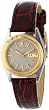 Seiko Women's SWZ156 Brown Leather Strap Watch