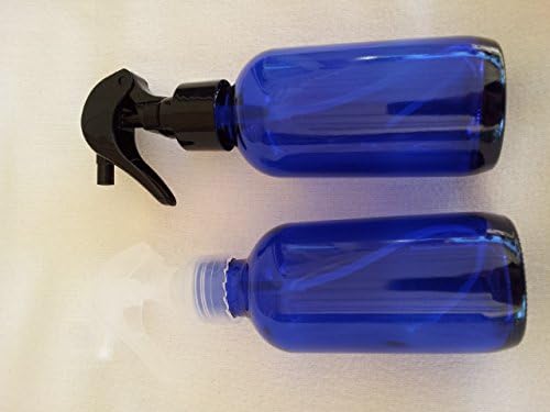 4oz Glass Bottle Spayer BLUE with Clear and Black Sprayers Set From merchant: ONLY SURVIVAL GEAR LLC
