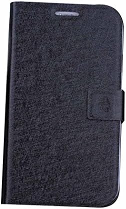 DKX Flip Leather Wallet Case Cover Skin For Samsung Galaxy Note 3 Neo N750 N7505-Black