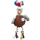Ethical Pets Gigglers Chicken Dog Toy, 12-Inch, Assorted