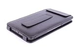 picture of Duragadget Genuine Leather Case & Cover With Stand for Kindle 3 - Black
