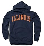 Illinois Fighting Illini Navy Arch Hooded Sweatshirt