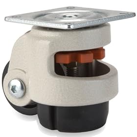 WoodRiver Machine Leveling Caster Plate Mounted 4 Pack