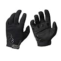 BT 08 Sniper Full Finger Paintball Gloves - Black- Large