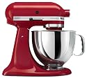 KitchenAid KSM150PSER Artisan Series 5-Quart Mixer, Empire Red