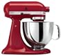 KitchenAid KSM150PSER Artisan 5-Quart Stand Mixer, Empire Red
