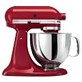 KitchenAid KSM150PSER Artisan Series 5-Quart Mixer, Empire Red