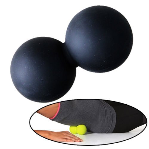 Cojoy Massage Ball Double Lacrosse Ball Deep Tissue Acupoint Balls for