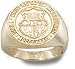 Missouri Tigers Solid 10K Gold Seal Ladies Ring Size 6 1/2