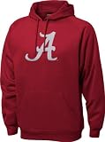 Alabama Crimson Tide Cardinal Tackle Twill Performance Fleece Hooded Sweatshirt