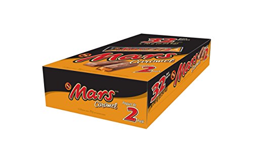 Mars Caramel 2-piece King Size Chocolate 70g, 32-Count