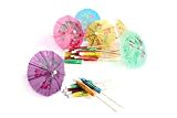 PAPER COCKTAIL UMBRELLAS 24PK BY PARTY ORIGINALE- PRICE REDUCED TO ALLOW FOR P&P CHARGE