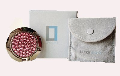 Luxe Link Pink Swarovski Crystal Purse Link