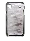 cubierta protectora Case Horizontal Elektro faja plata para Samsung i9000 Galaxy S, Samsung i9001 Galaxy S Plus
